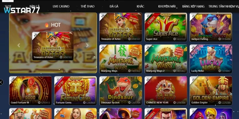 Sảnh nổ hũ thu hút bởi chủ đề quay thưởng hấp dẫn