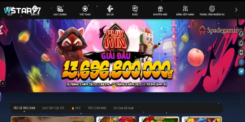 Wstar77 đầu tư kỹ lưỡng với sân chơi chất lượng cao